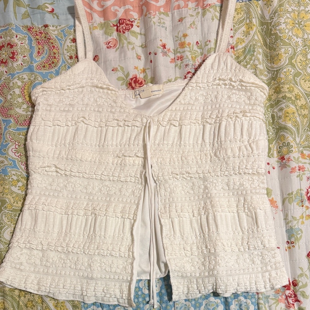 Aeropostale white cami